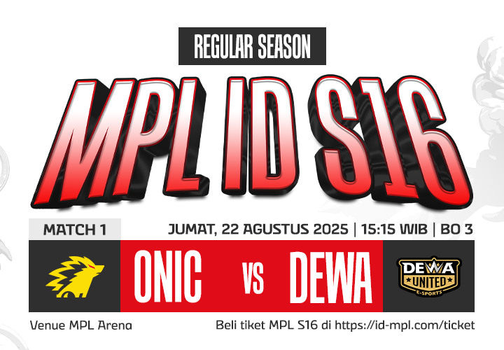PREDIKSI MPL ID S16 PEKAN 9 - DEWA vs ONIC