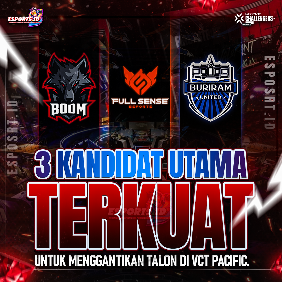 Badai di Pasifik: 3 Kandidat Terkuat Mengisi Slot Kosong VCT Pacific 2026 Pasca Keluarnya Talon Esports
