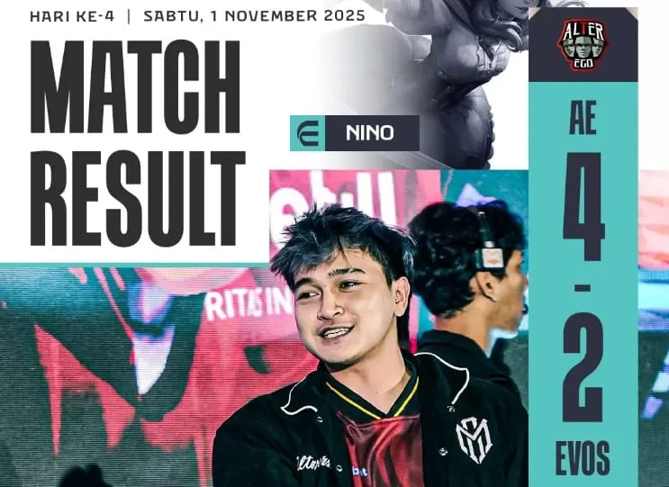 "Hasil Pertandingan - MPL ID S16 PLAYOFFS, Sabtu, 1 November 2025 - Alter EGO vs EVOS