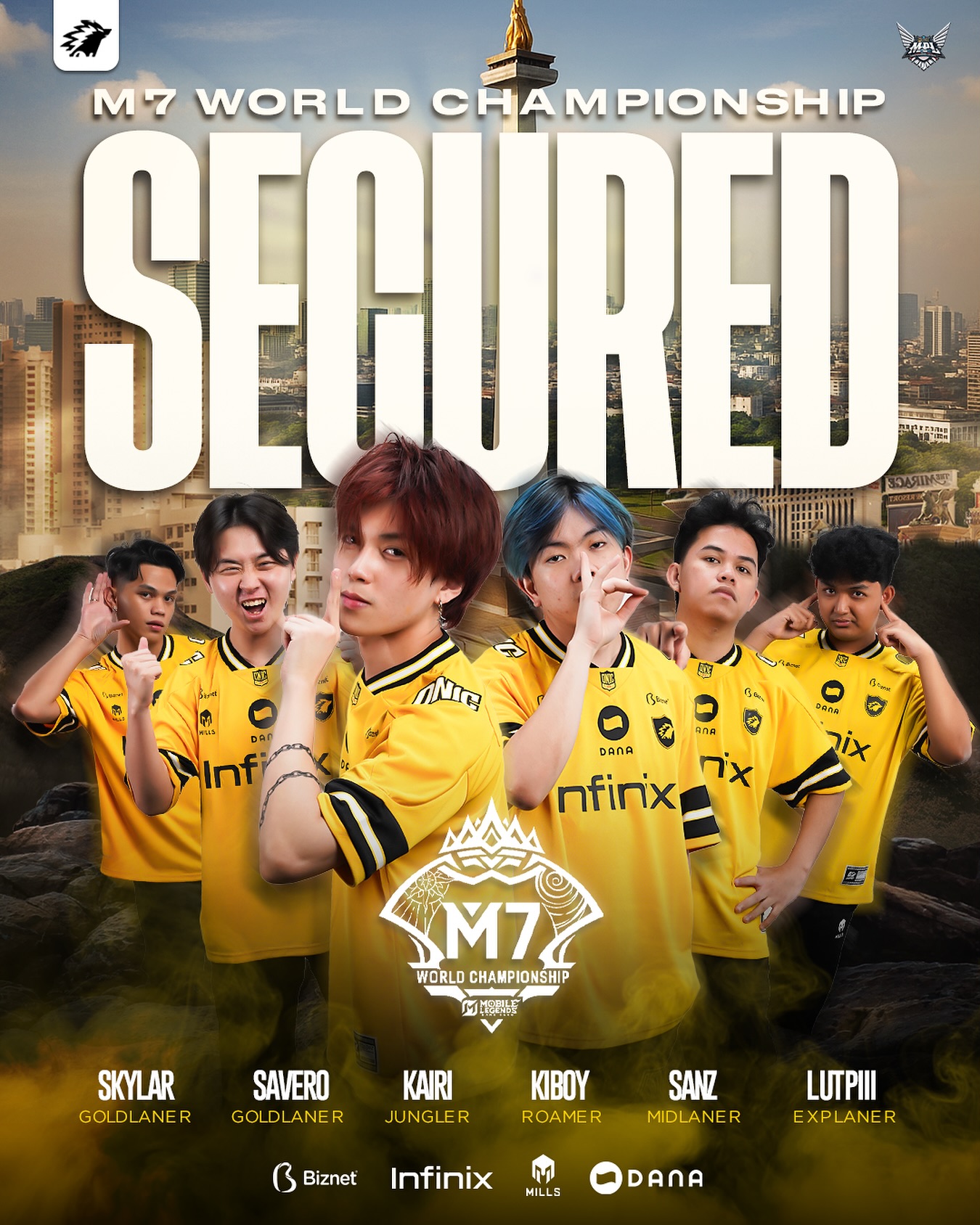 Roster ONIC dan Alter Ego di M7 Swiss Stage