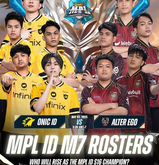 Roster ONIC dan Alter Ego