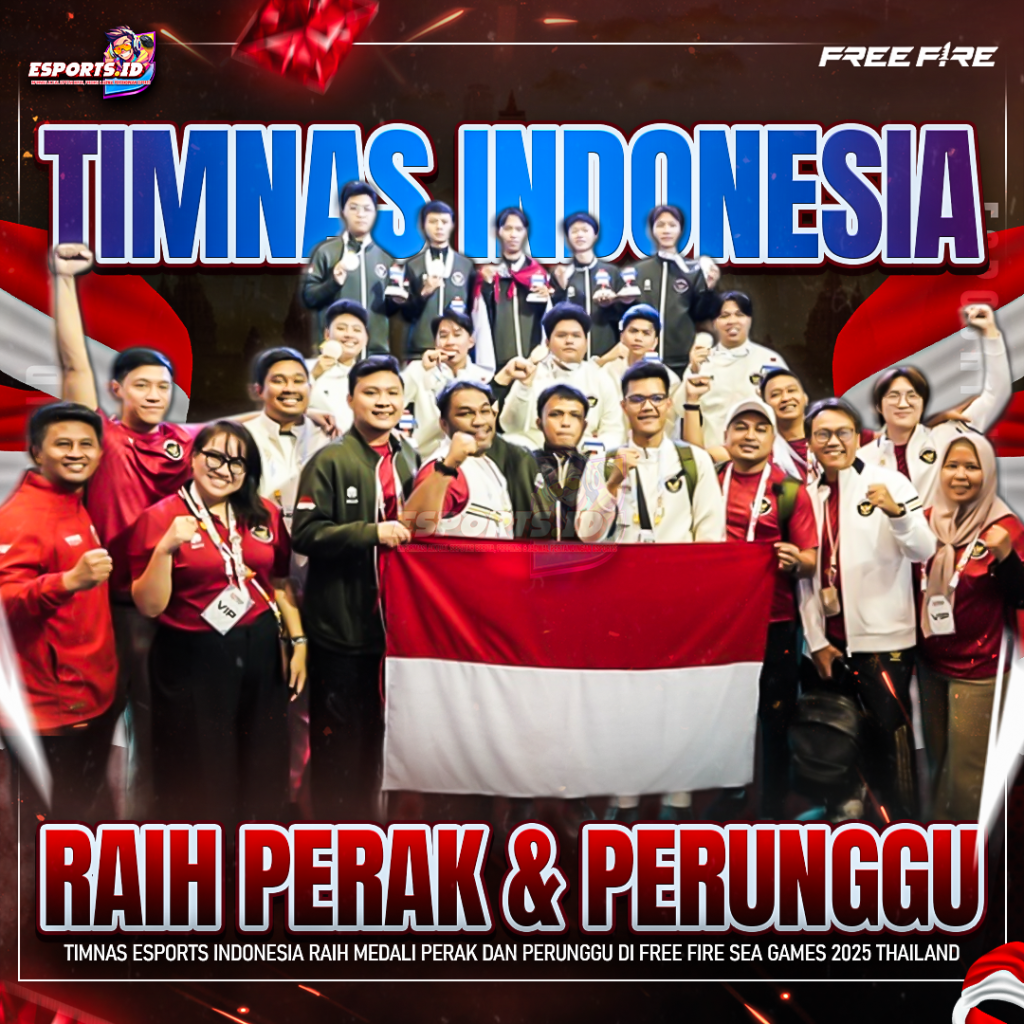 Timnas Free Fire Indonesia Borong Perak dan Perunggu di SEA Games 2025