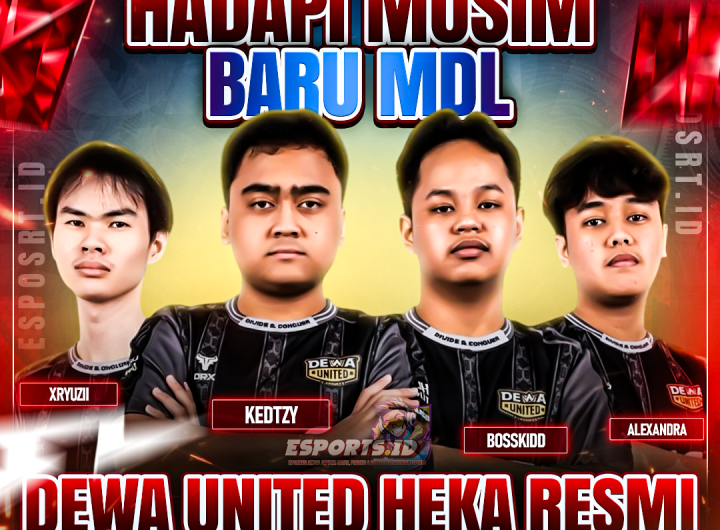 Pengumuman Dewa United Heka Lepas 4 Pemain MDL - Xryuzii, Kedtzy, Bosskidd, Alexandra