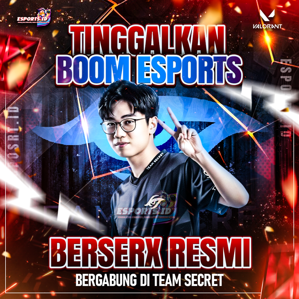 BerserX Bergabung Team Secret