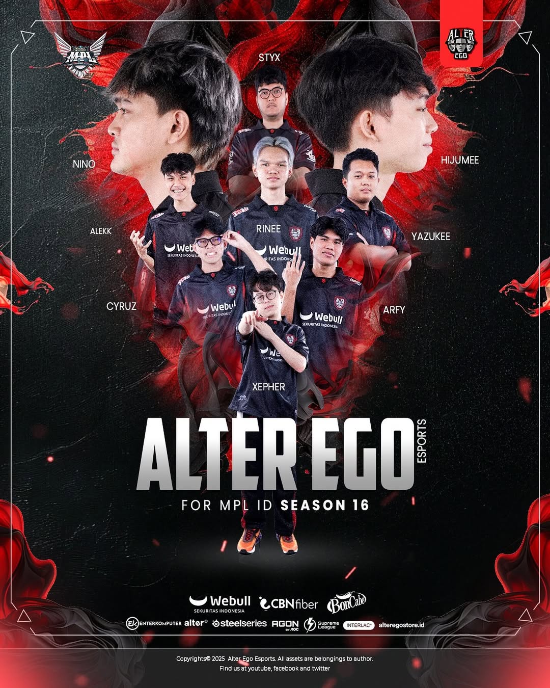 Roster ONIC dan Alter Ego di M7 Swiss Stage