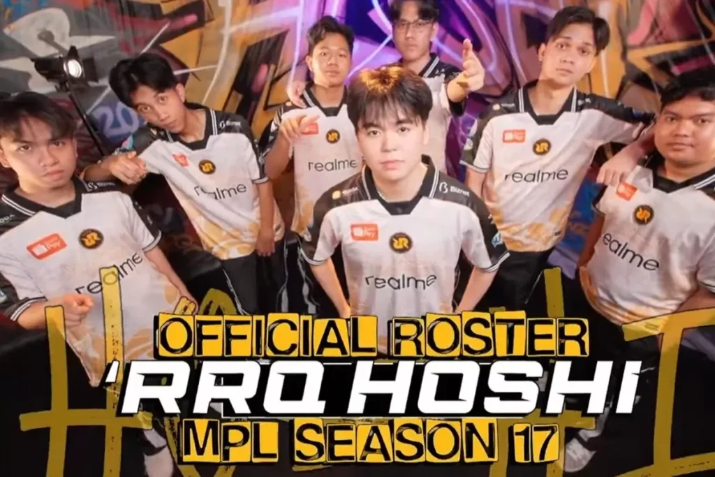Roster RRQ Hoshi di MPL ID S17