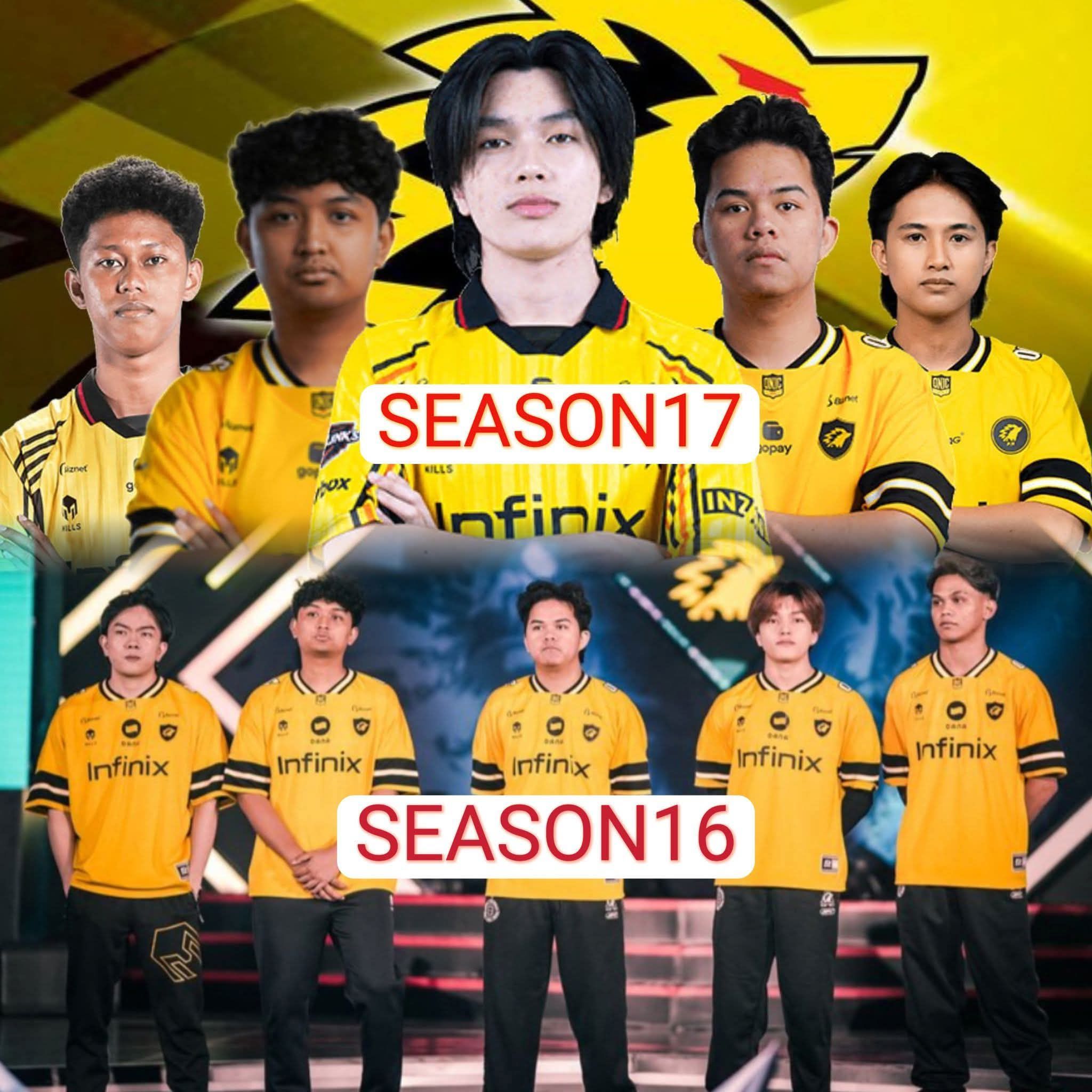 Roster ONIC ID MPL ID S17