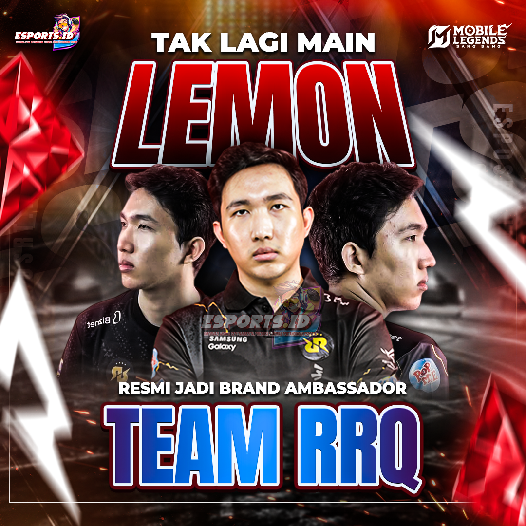 Muhammad "Lemon" Ikhsan Resmi Menjadi Brand Ambassador Team RRQ