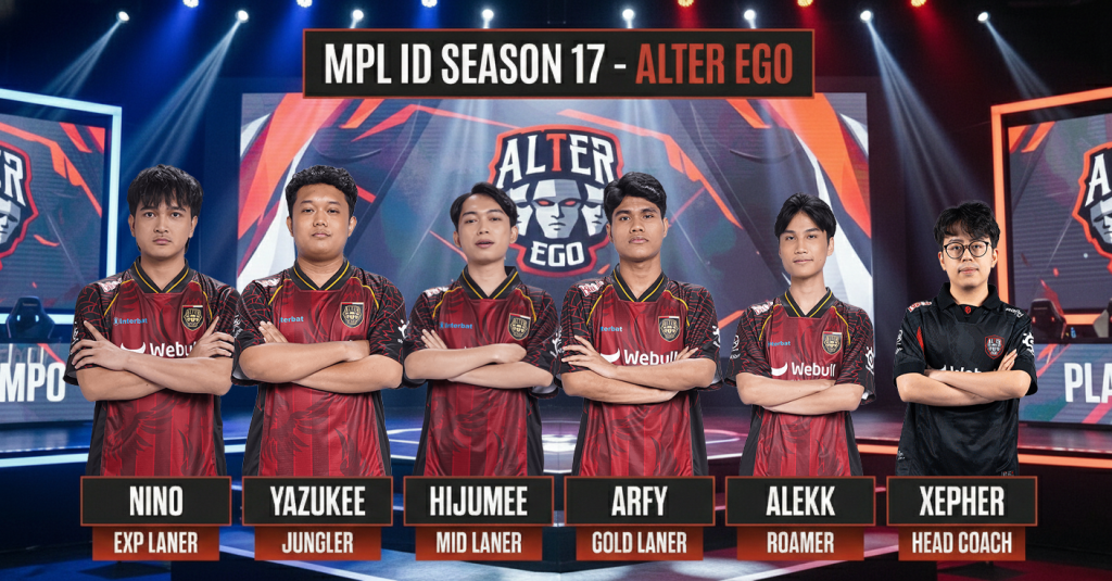 Roster Alter Ego untuk MPL ID S17