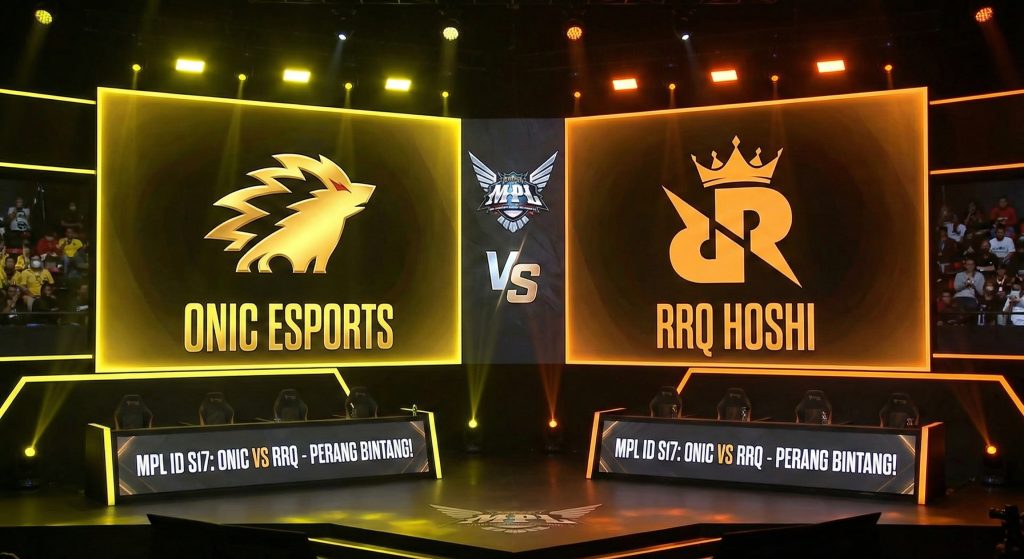 Skill Roster ONIC vs RRQ Hoshi di MPL ID S17