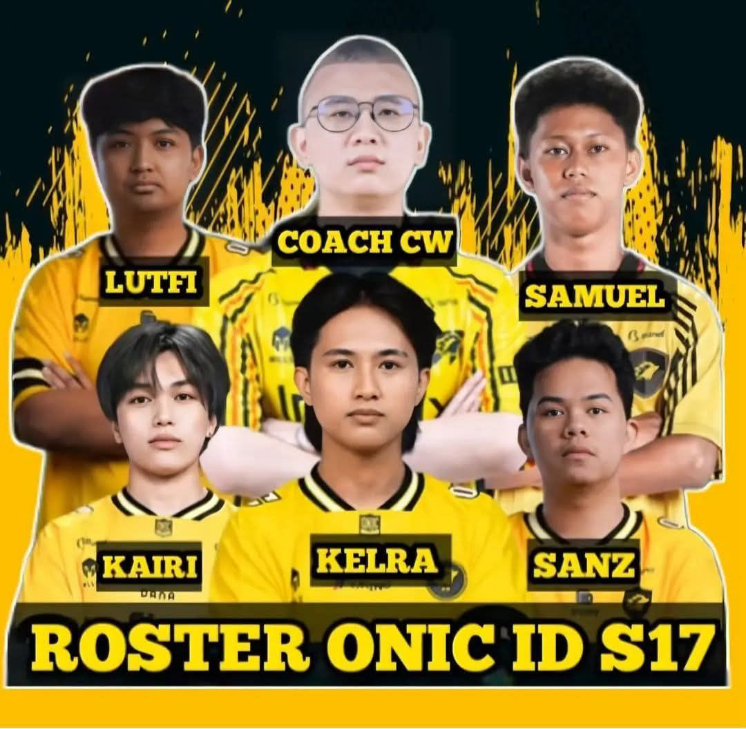 Roster ONIC ID MPL ID S17