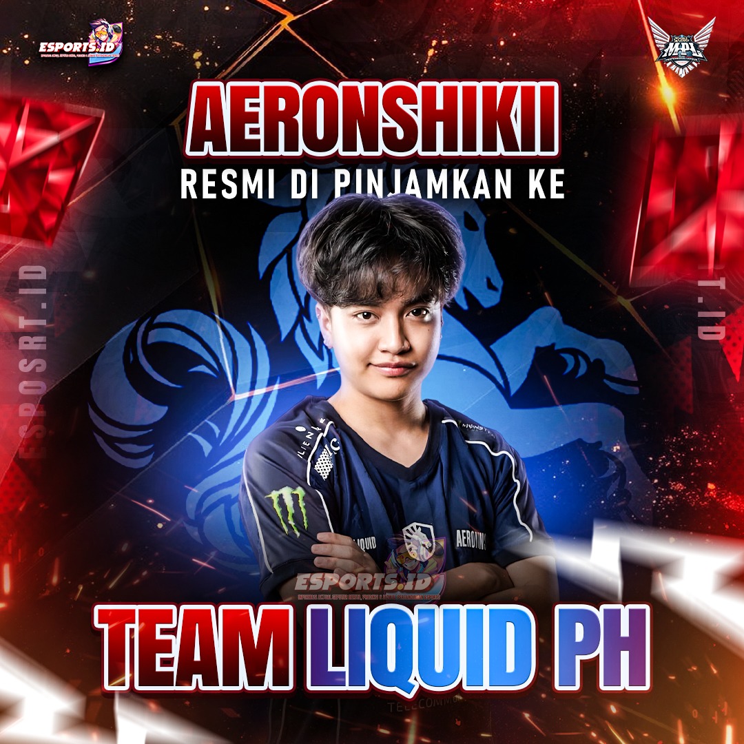 Team Liquid Indonesia Resmi Pinjamkan Aeronnshikii ke Team Liquid Philippines untuk MPL PH Season 17