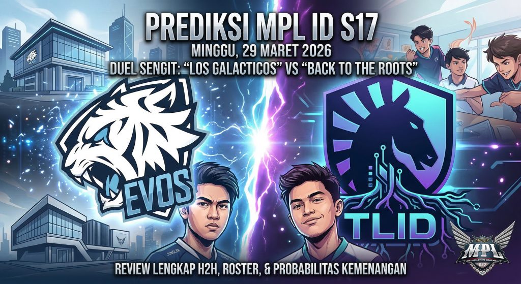 Prediksi EVOS vs TLID MPL ID S17: