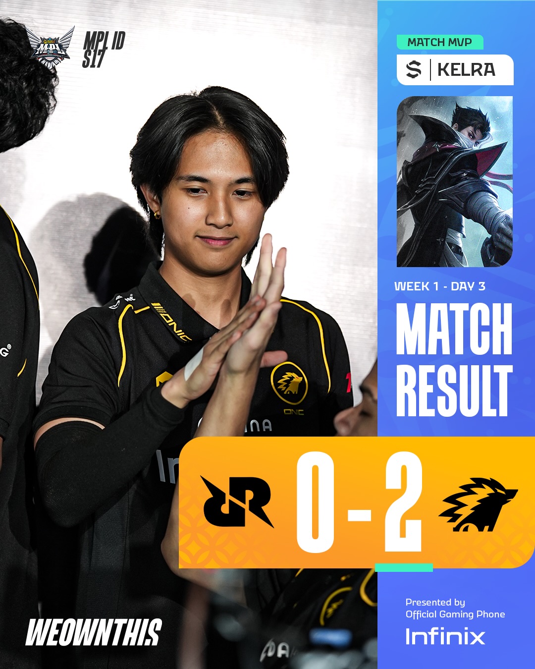 Hasil Lengkap MPL ID S17 Day 3