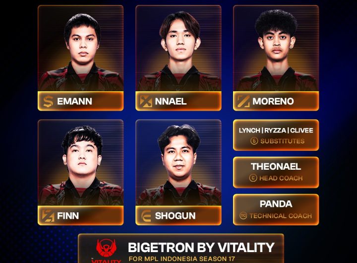 Roster BTR Vitality di MPL ID Season 17