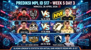 Prediksi Sengit MPL ID Season 17 - Week 5 Day 3