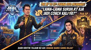 Pak AP Tanggapi Ocehan R7 Yang Terkesan Menyalahkan Roster RRQ Secara Terus Menerus! "Lama-lama Suruh R7 Aja Yang Jadi Coach Kali Ya?"