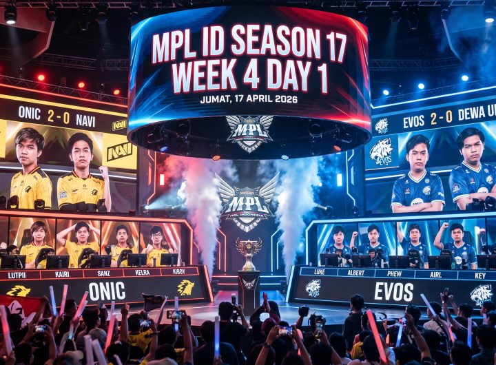 HASIL PERTANDINGAN MPL ID SEASON 17 - WEEK 4 DAY 1