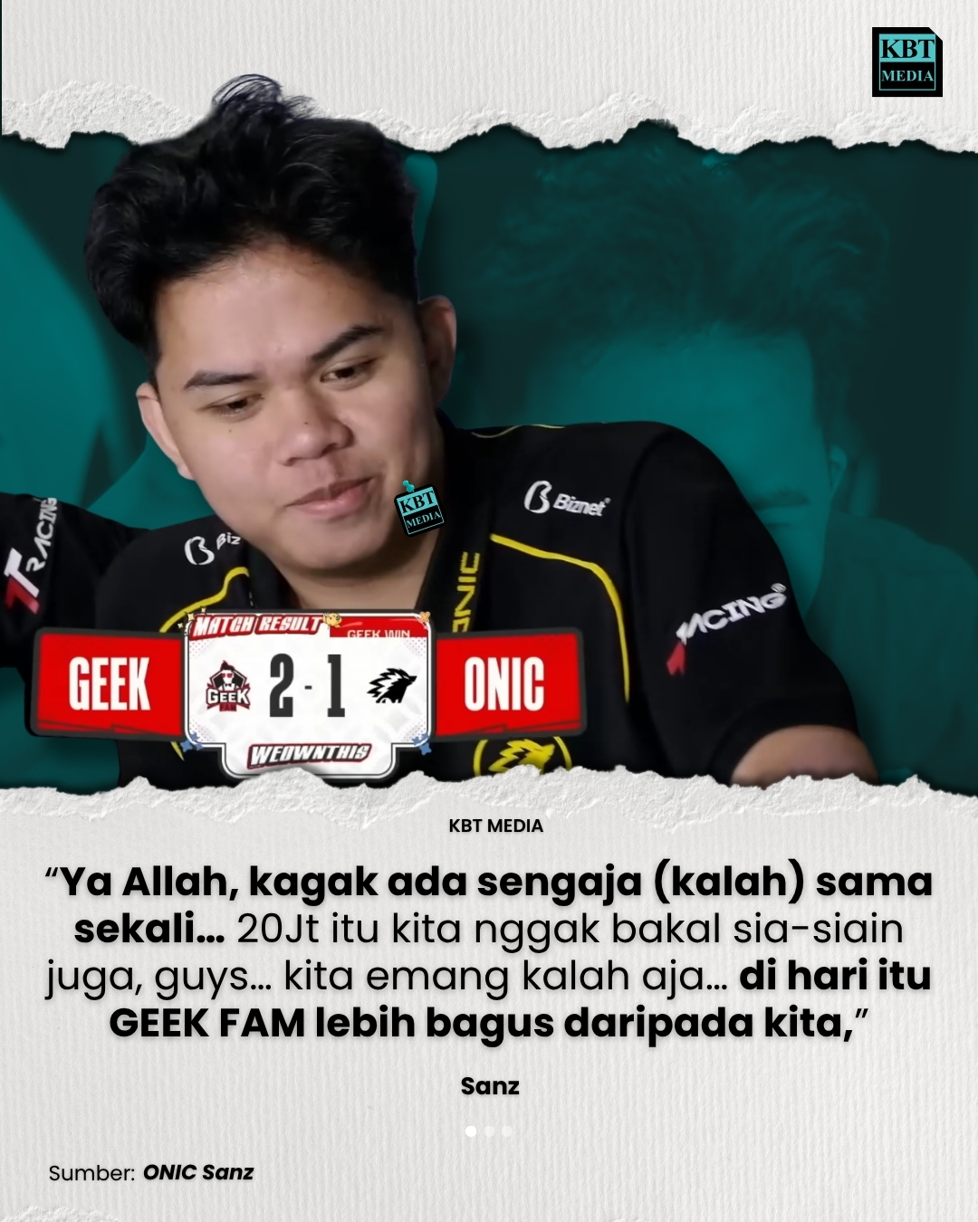 FANTASTIS! WIN STREAK ONIC DIPATAHKAN GEEK FAM DI MPL ID S17 WEEK 5 DAY 3