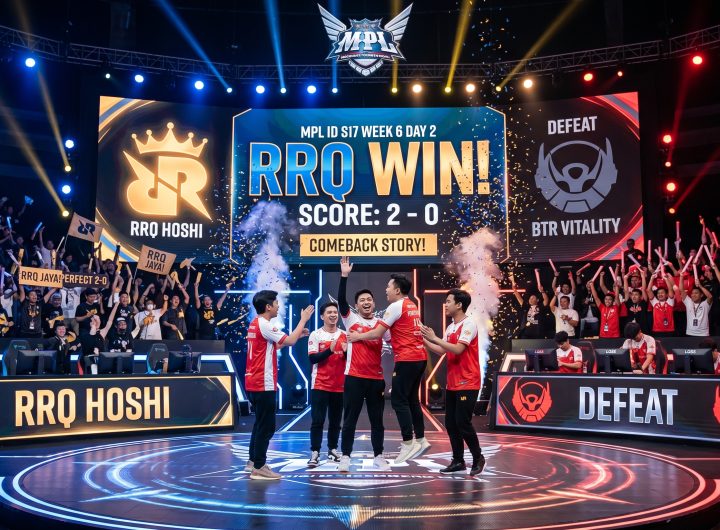 RRQ COMEBACK! Laga MPL ID Season 17 Week 6 Day 2