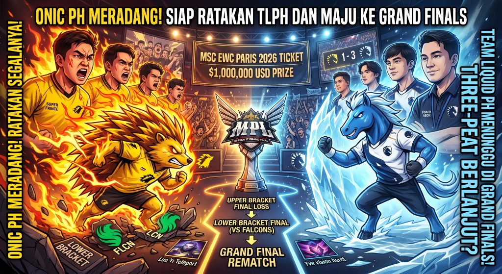 ONIC PH MERADANG! SIAP RATAKAN TLPH DAN MAJU KE GRAND FINALS