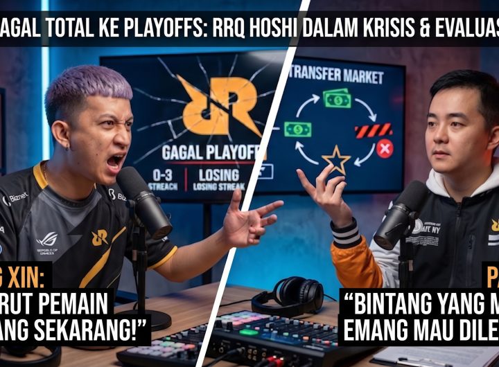PASKA GAGAL TOTAL KE PLAYOFFS: Xin Tuntut RRQ Rekrut Pemain Bintang, Pak AP Beri Jawaban Realistis "Bintang yang Mana? Emang Mau Dilepas?"