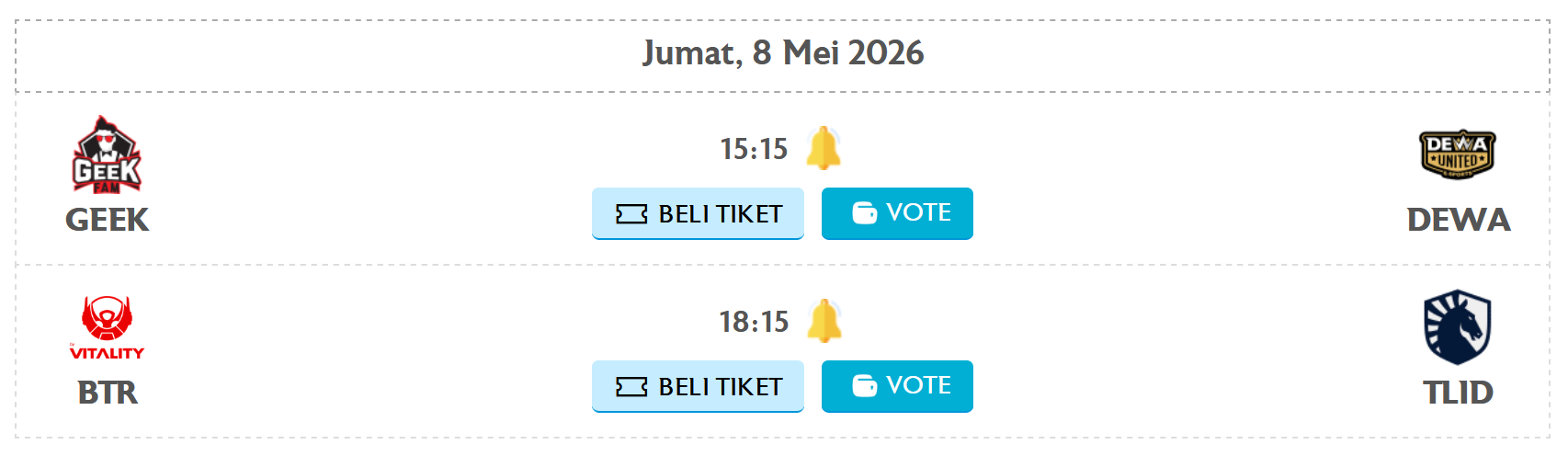 Prediksi Panas MPL ID S17 Week 7 Day 1: Dewa United Siap Bantai Geek Fam, TLID Butuh Keajaiban Lawan BTR?!