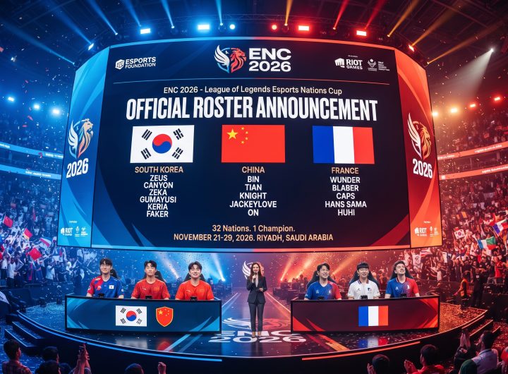 oster Resmi League of Legends Esports Nations Cup (ENC) 202