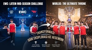 FAKTA! T1 Tak Selalu Berjaya di EWC, tetapi Nyaris Selalu Mengancam di Worlds